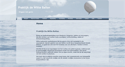 Desktop Screenshot of praktijkdewitteballon.nl